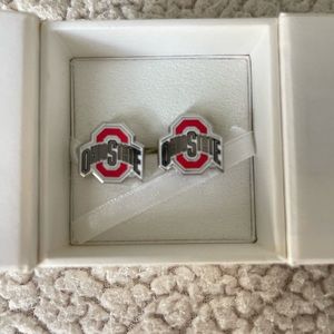 Ohio state cuff links